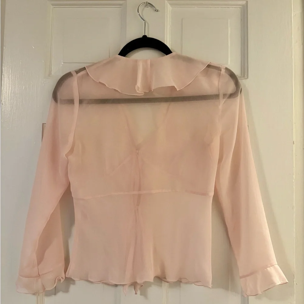 Wilfred Light Pink Frenchy Blouse - Picture 7 of 7